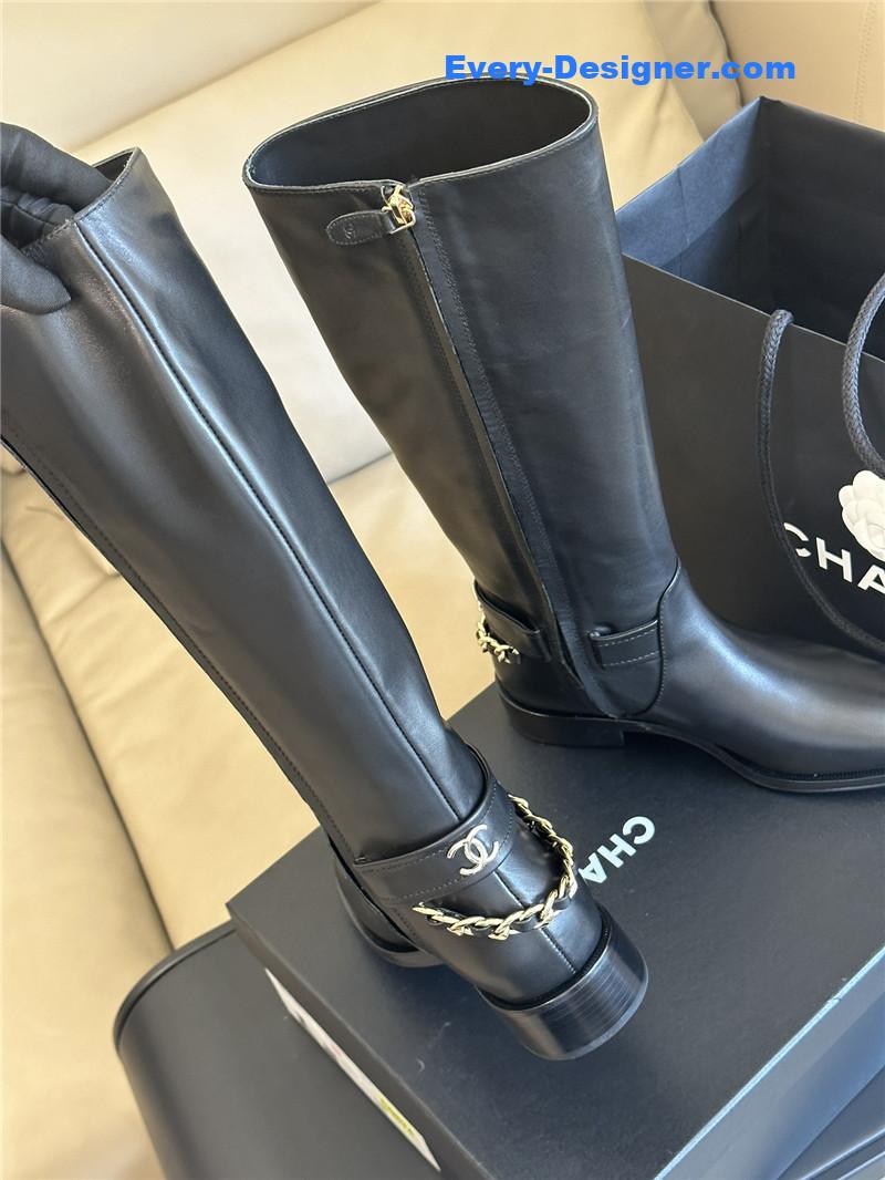 CC autumn and winter chain short boots