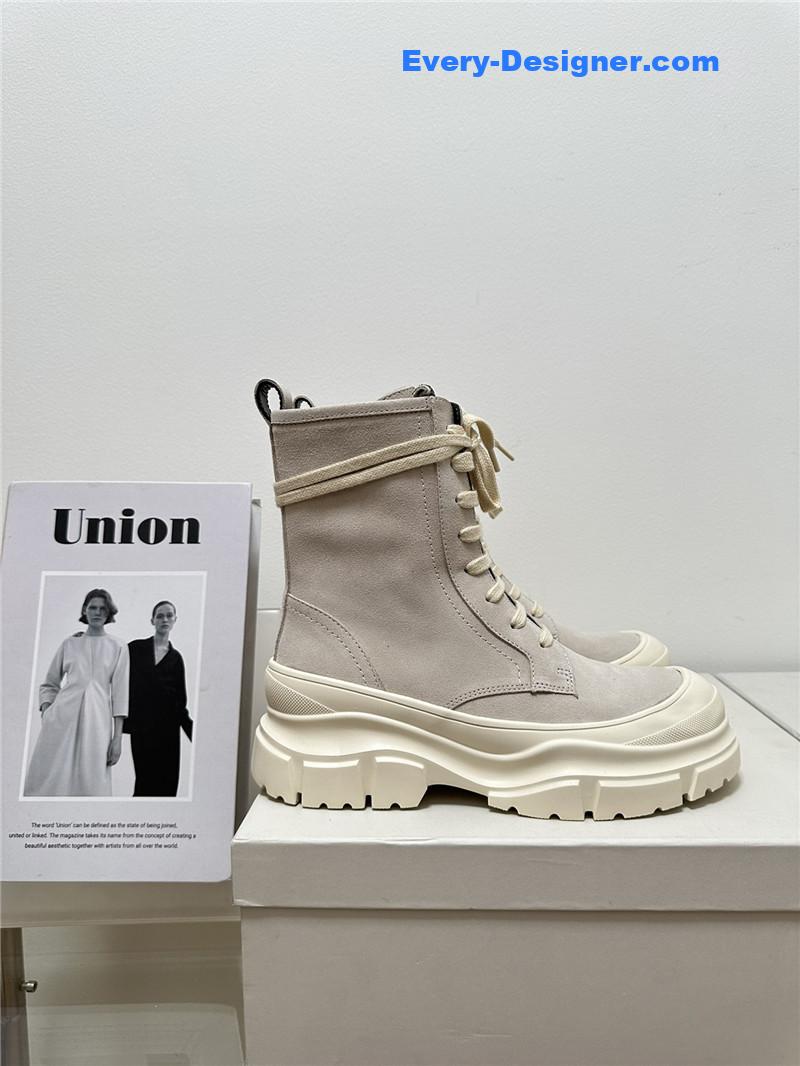 runello cinelli new lace-up Martin boots