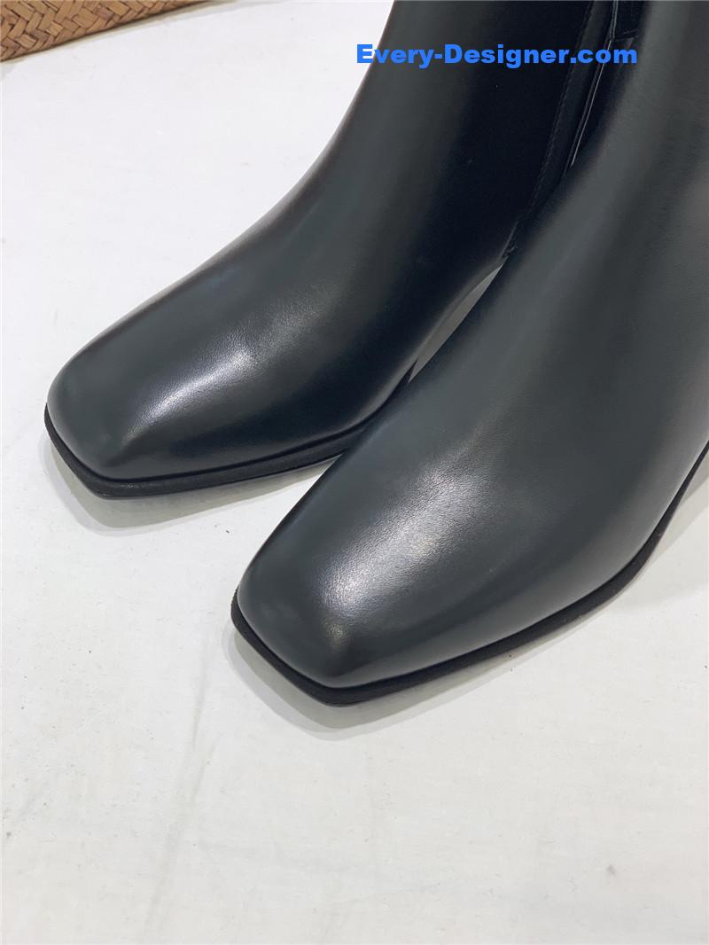 Salvatore Ferragamo block heel boots