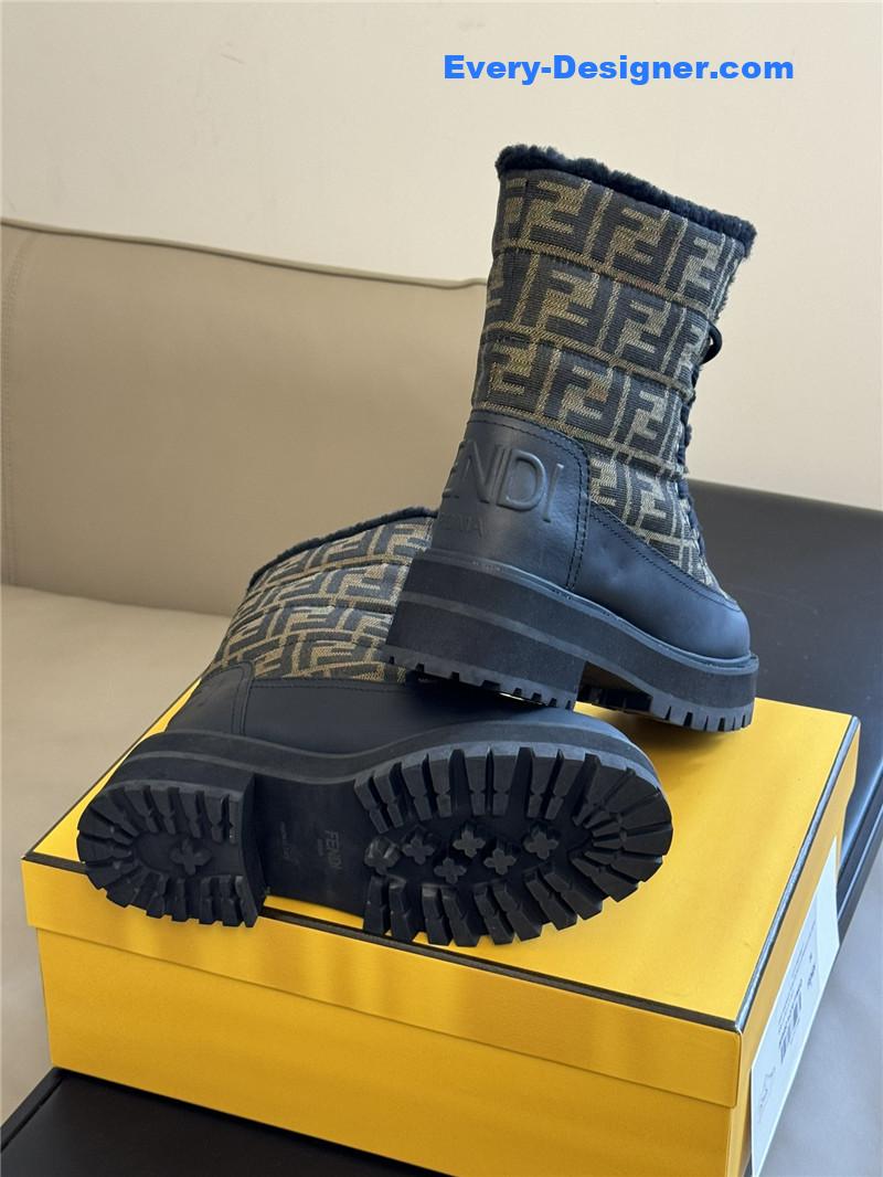 F**di signature biker ff snow boots