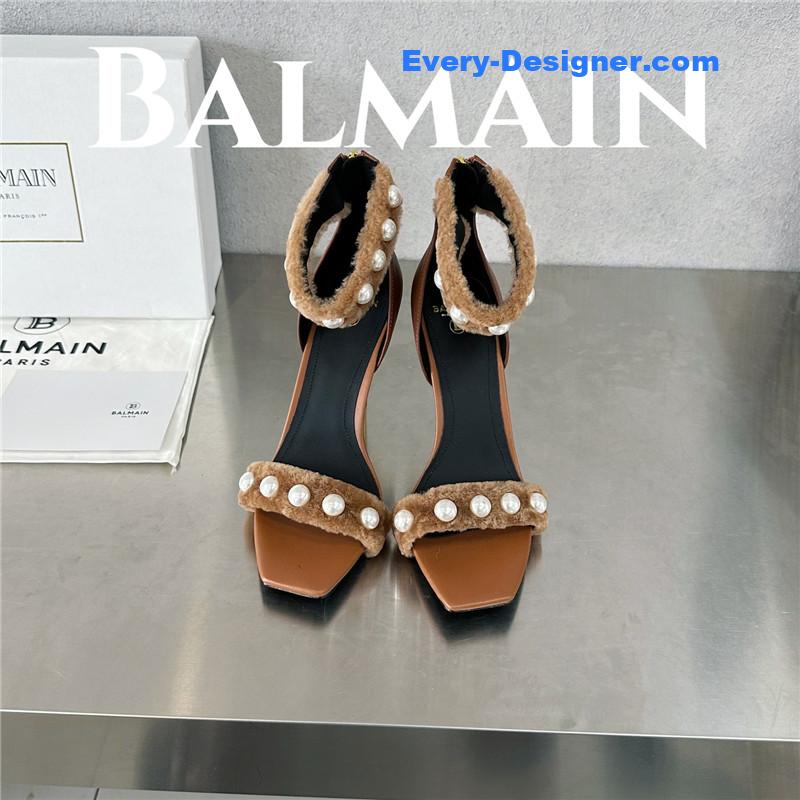 Balmain new high heel sandals