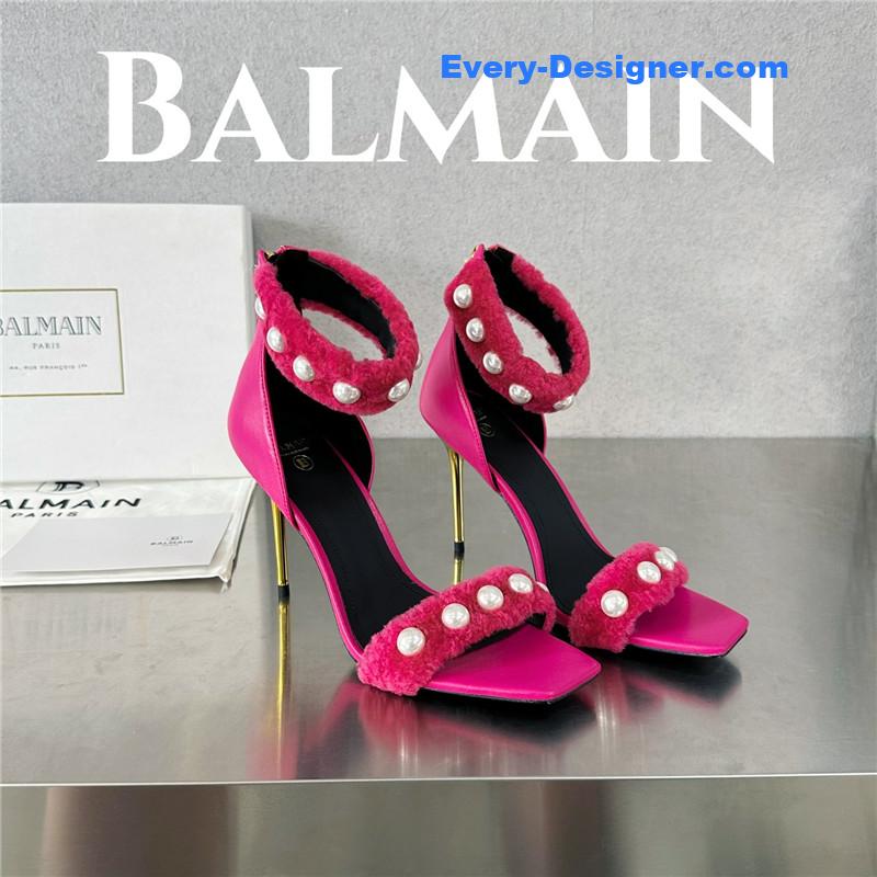 Balmain new high heel sandals