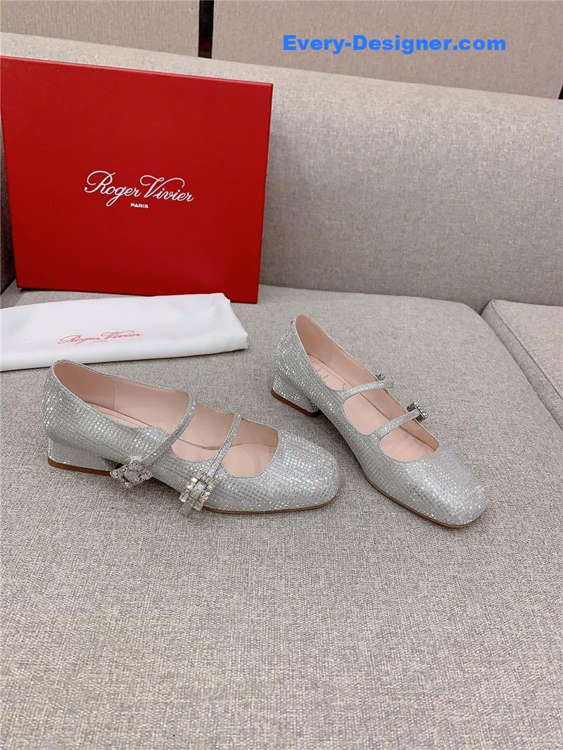 Roger vivor new high heel Mary Jane shoes