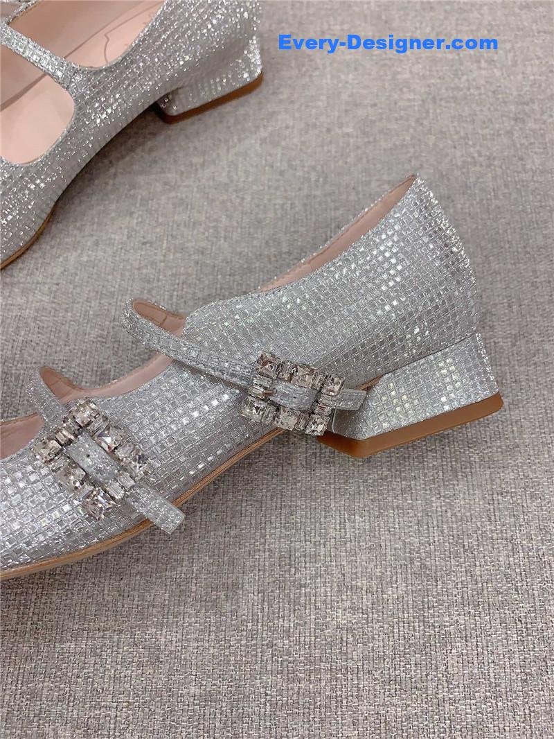 Roger vivor new high heel Mary Jane shoes