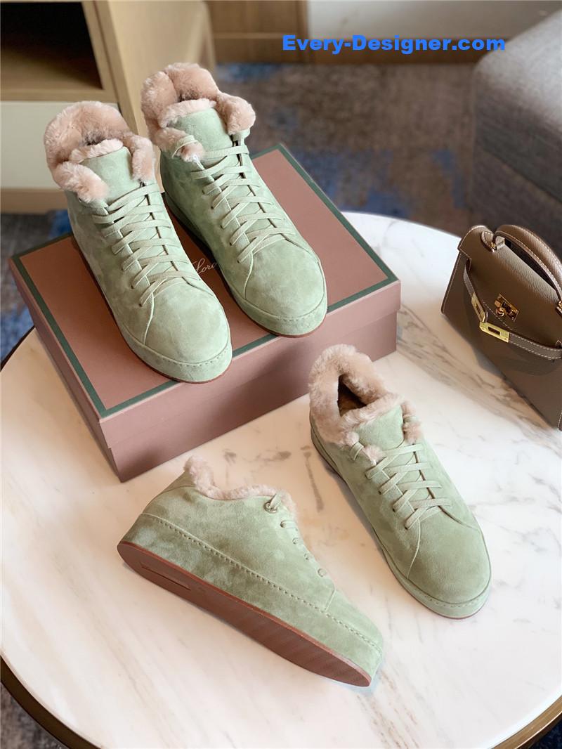 L0r0 P1ana cashmere retro casual shoes