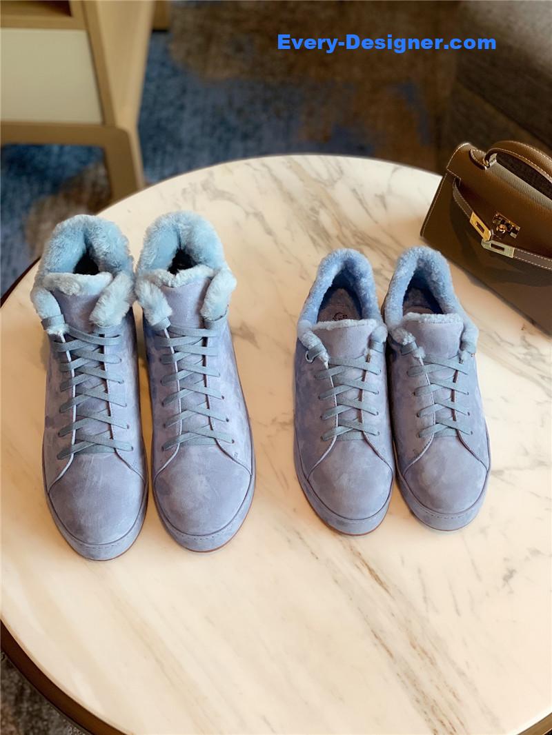 L0r0 P1ana cashmere retro casual shoes