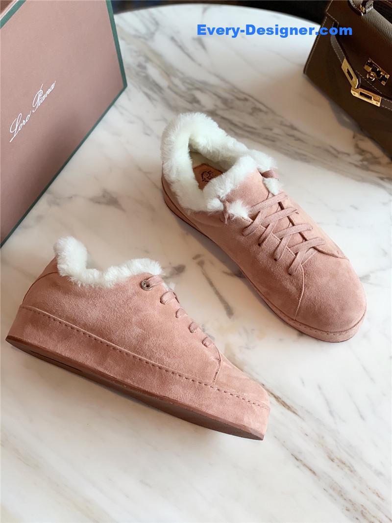 L0r0 P1ana cashmere retro casual shoes