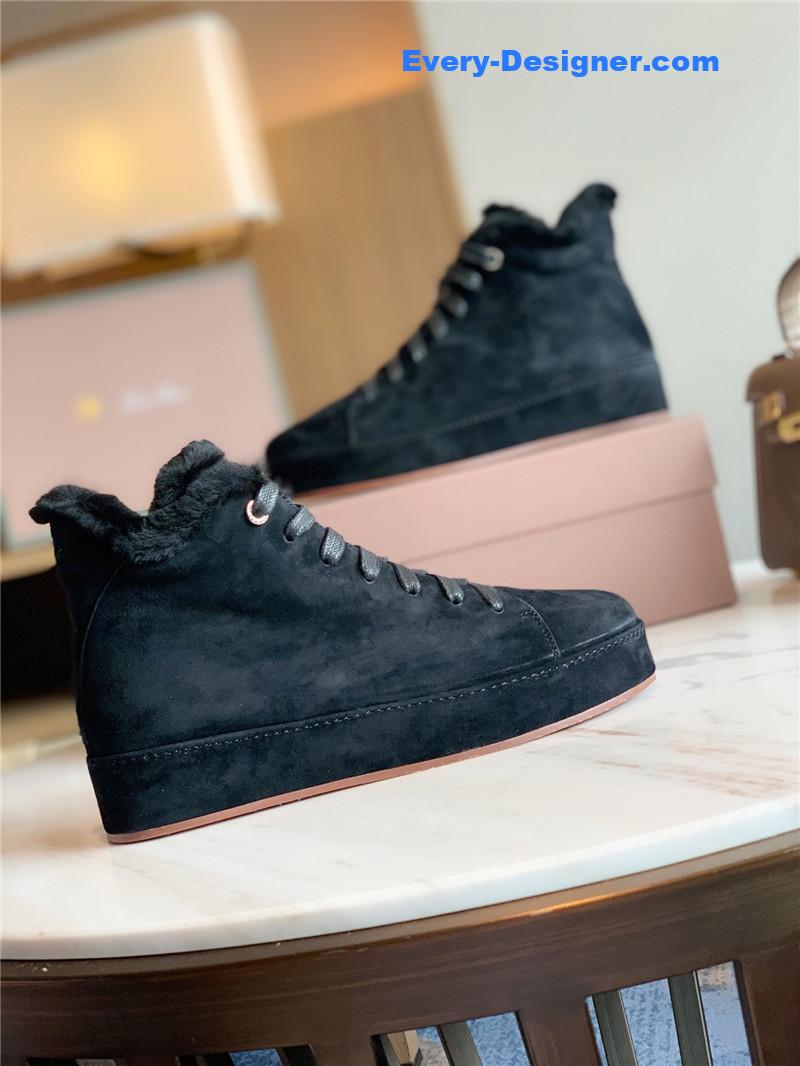 L0r0 P1ana cashmere retro casual shoes
