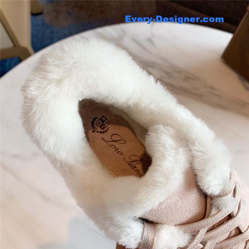 L0r0 P1ana cashmere retro casual shoes
