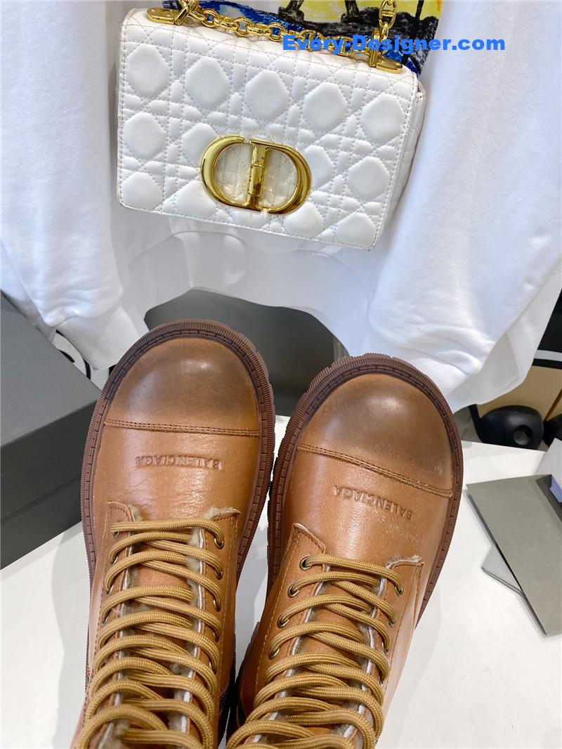 Ba1en*iaga new autumn and winter lace-up martin boots