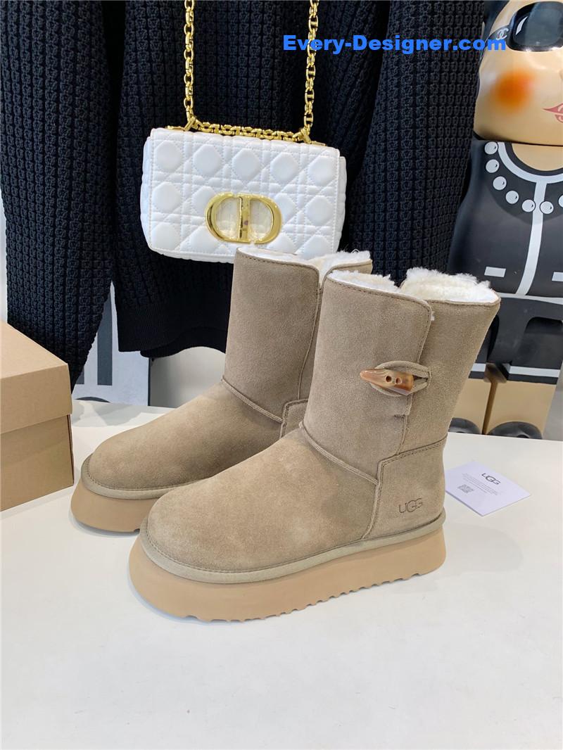 UGG new horn buckle snow boots