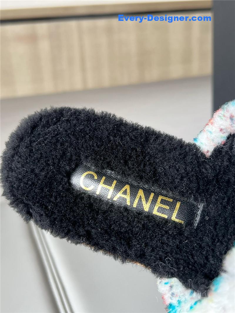 Ch**el new wool slippers