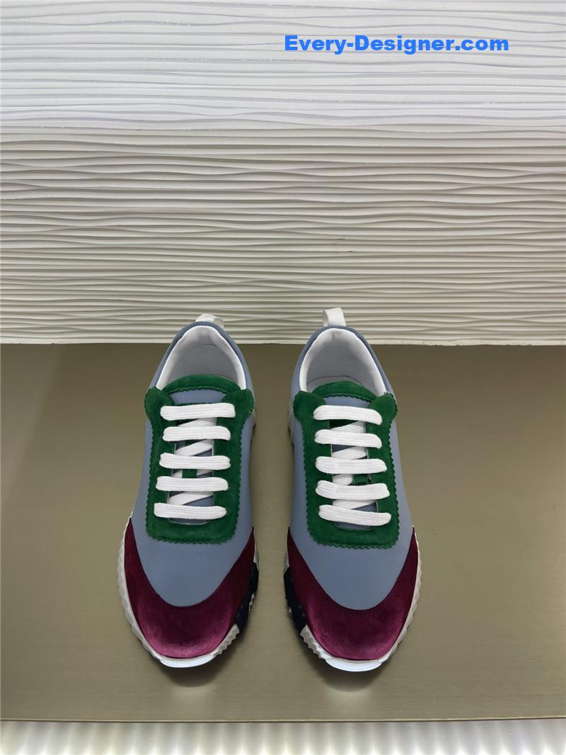 H**me5 bouncing low-top sneakers in blue for women