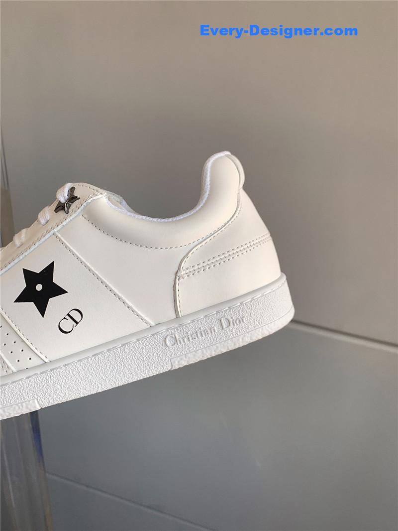 D10r star calfskin low top sneakers