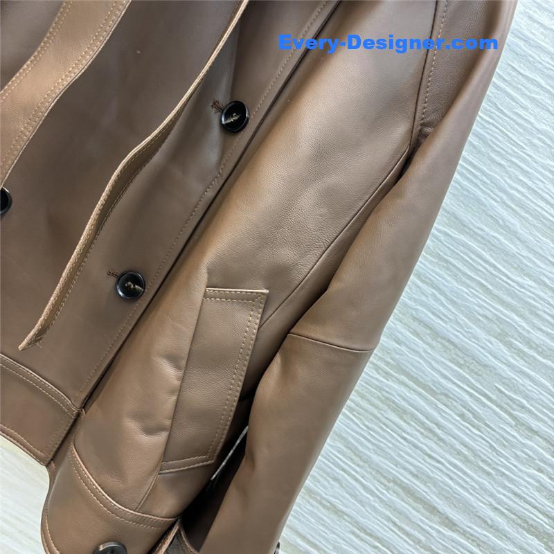 L0ew* oversized lambskin coat replica d&g clothing