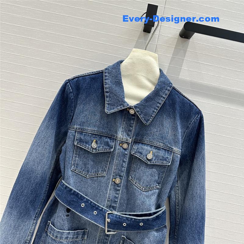D10r jacquard knitted hooded cardigan replica designer clothes