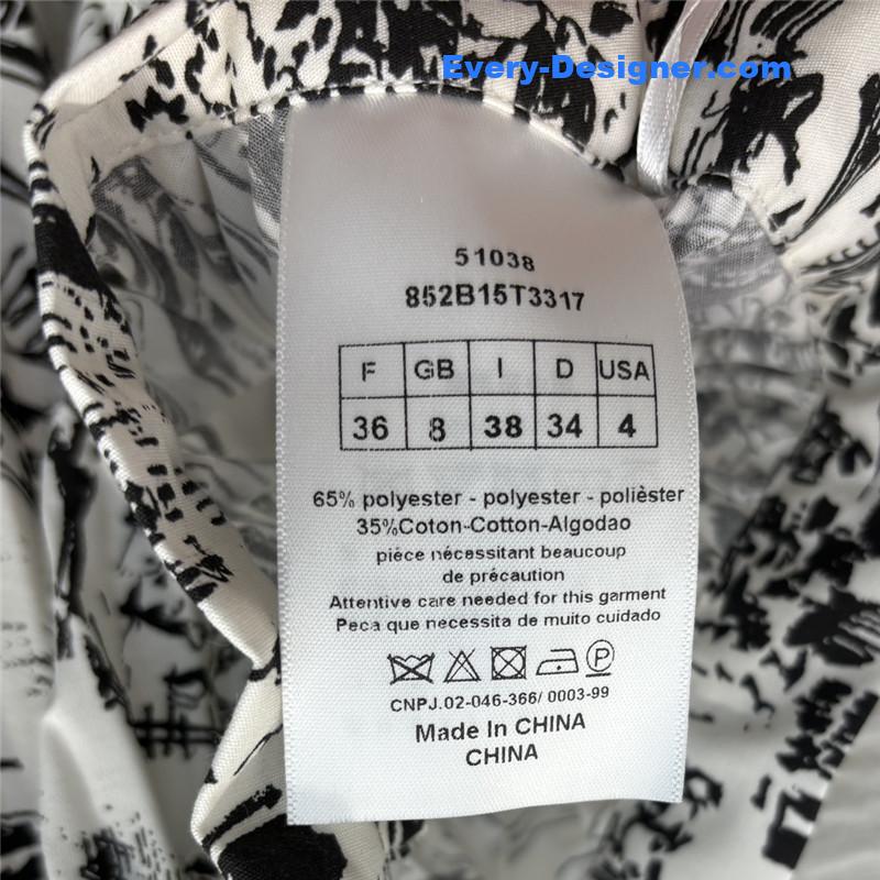 D10r pleated skirt replica designer clothes