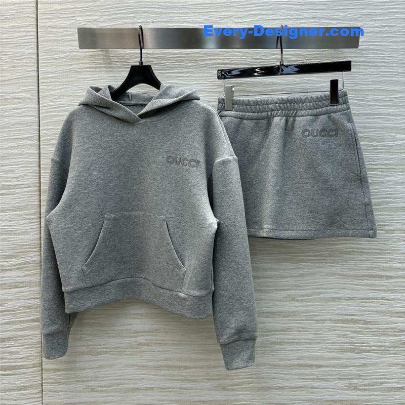 Gvc*1 hoodie + short skirt set replica clothing sites