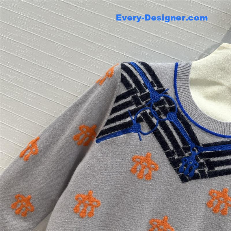 H**me5 cashmere short-sleeved sweater replica d&g clothing