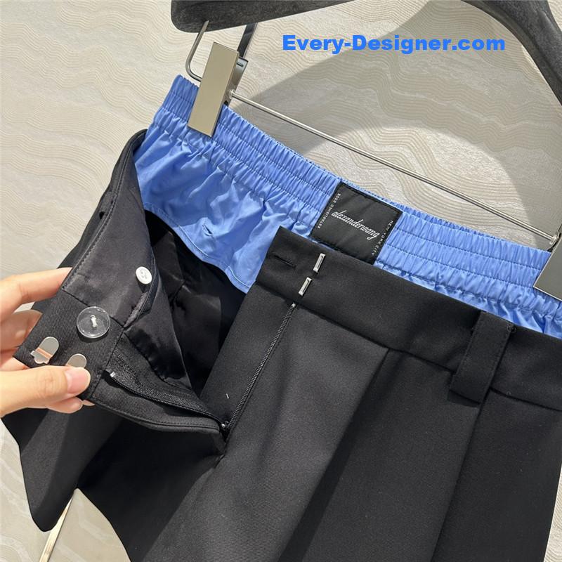 A1exa*der wang workwear style pleated skirt replica clothing