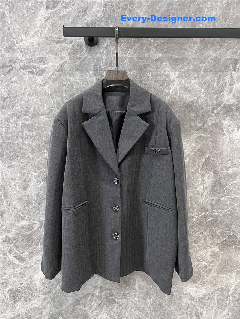 Pra*a oversized suit jacket replica d&g clothing
