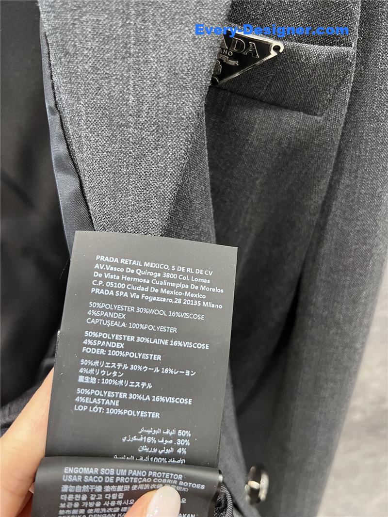 Pra*a oversized suit jacket replica d&g clothing