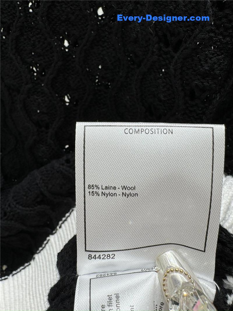 Ch**el knitted round neck short sleeve replica clothing sites