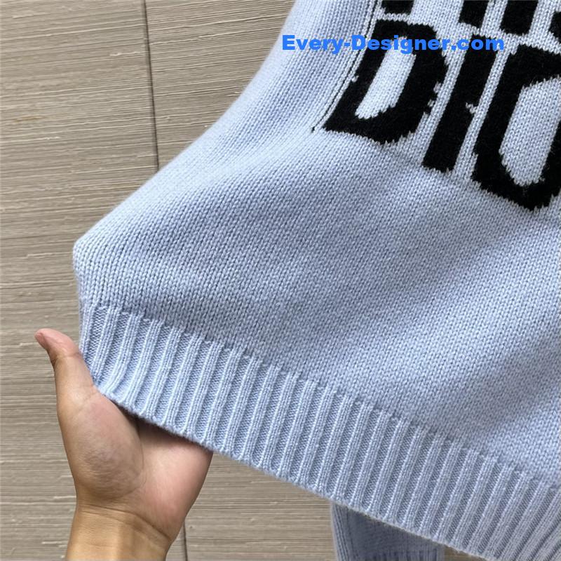D10r pure cashmere top replica designer clothes