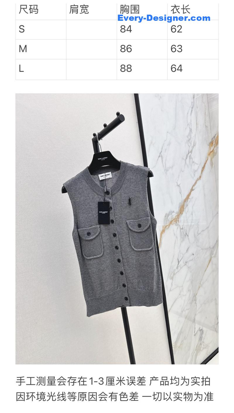 Y51 workwear knitted vest replica d&g clothing