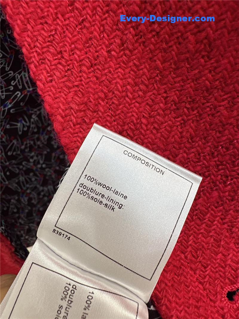 Ch**el four-pocket woven coat replica clothing sites