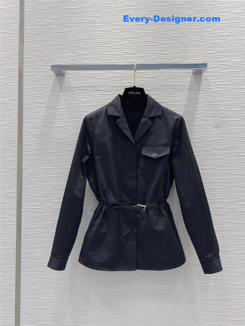 Pra*a lapel shirt replica d&g clothing