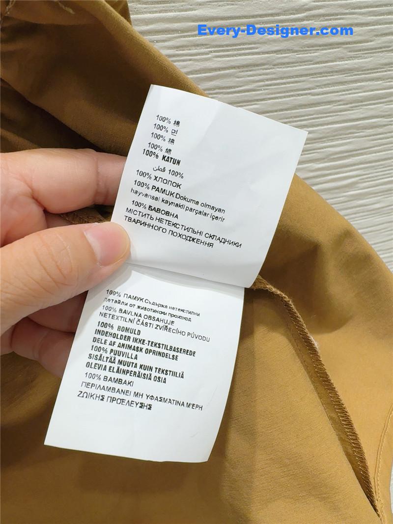 Pra*a lapel shirt replica d&g clothing