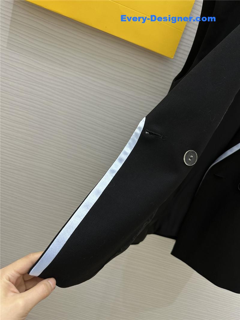 F**di color block vest jacket replica d&g clothing