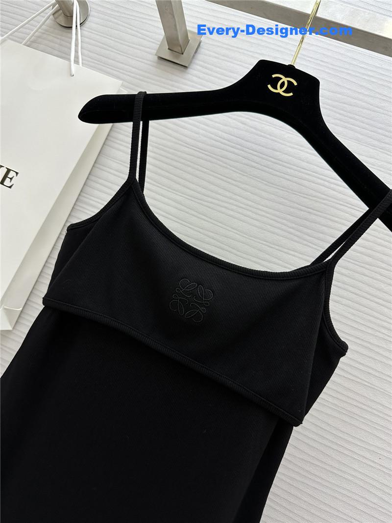 L0ew* fake two piece suspender dress replica clothes