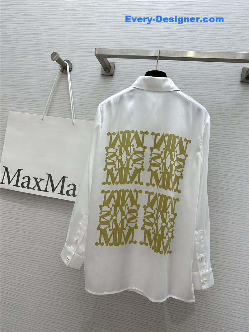 Vanitoo M letter print shirt replica d&g clothing