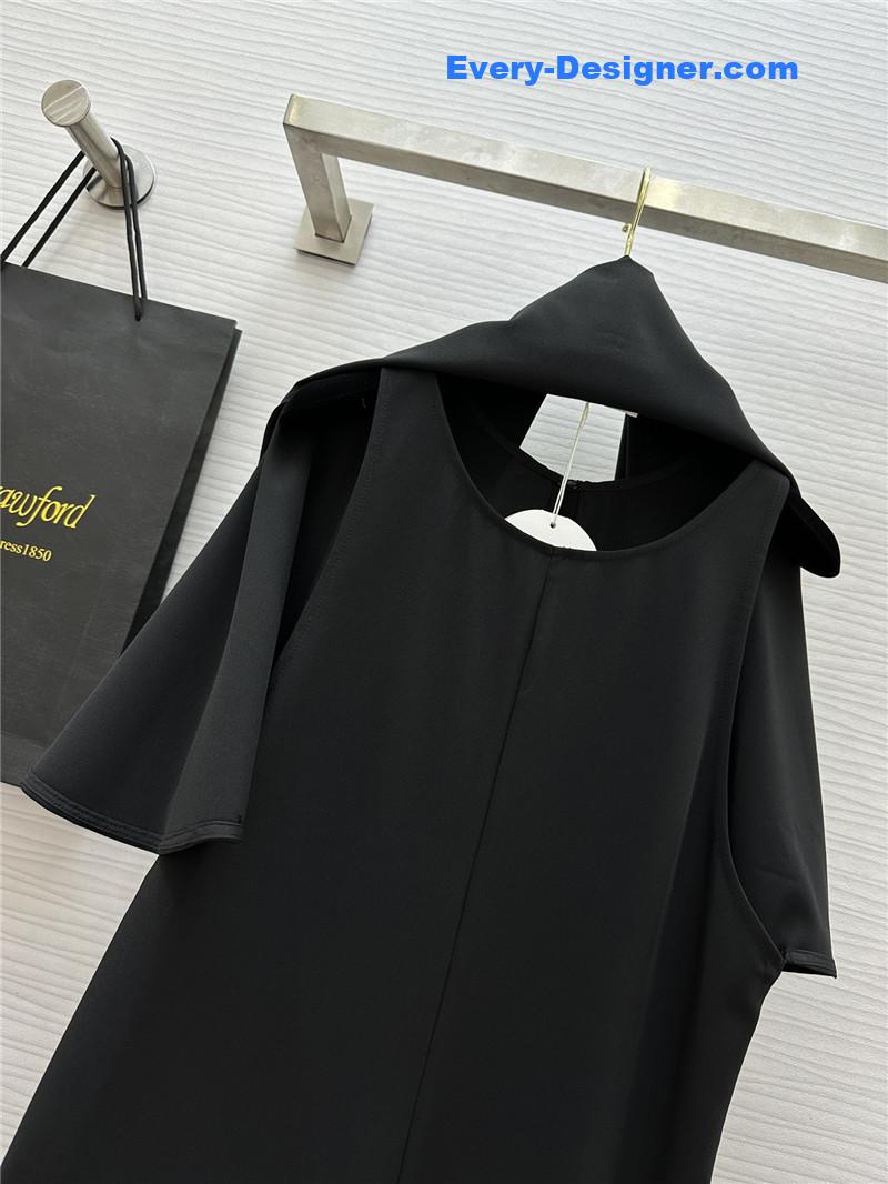 Chloé french cape dress replica designer clothes
