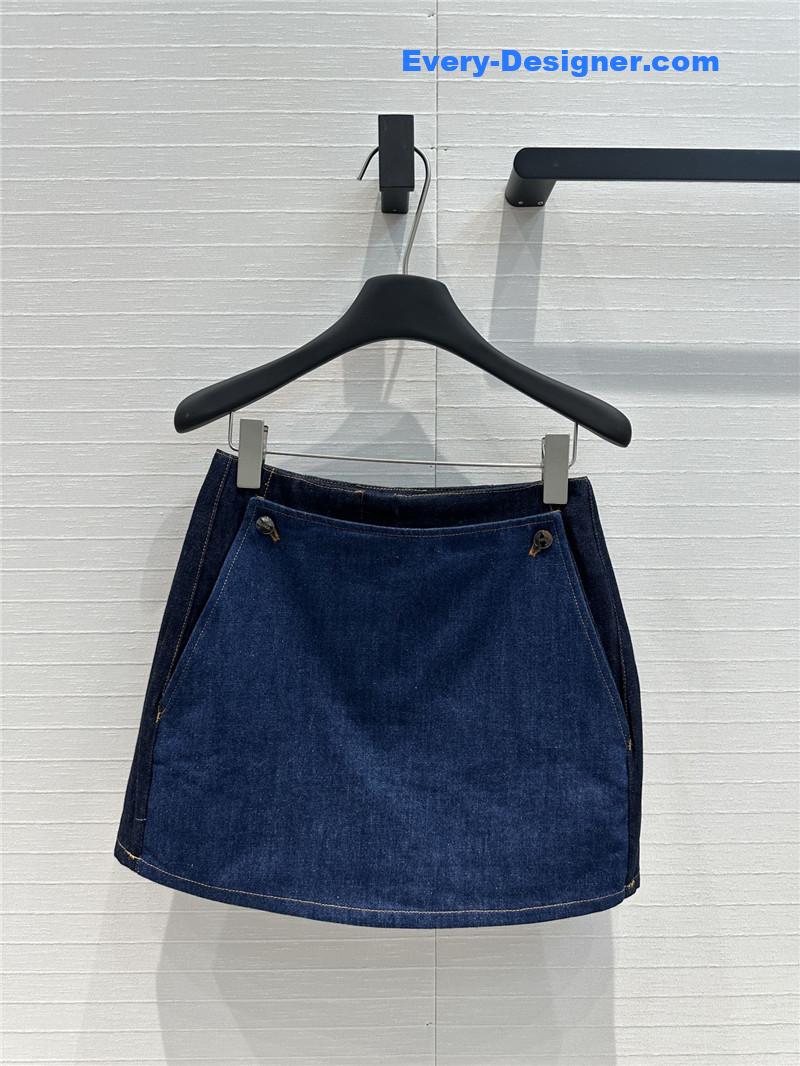 F**di jeans skirt cheap replica designer clothes