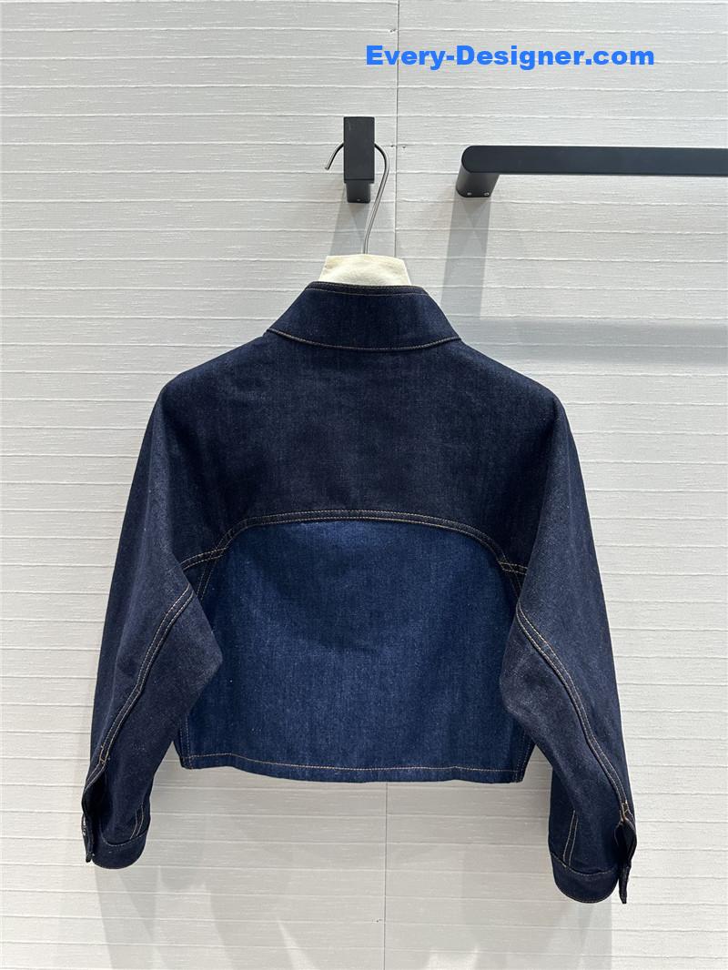 F**di denim jacket replica designer clothing websites
