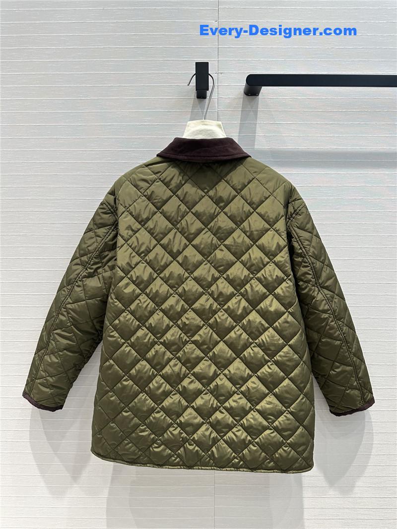 pra*a double-sided D1am0nd quilted padded jacket replicas clothes