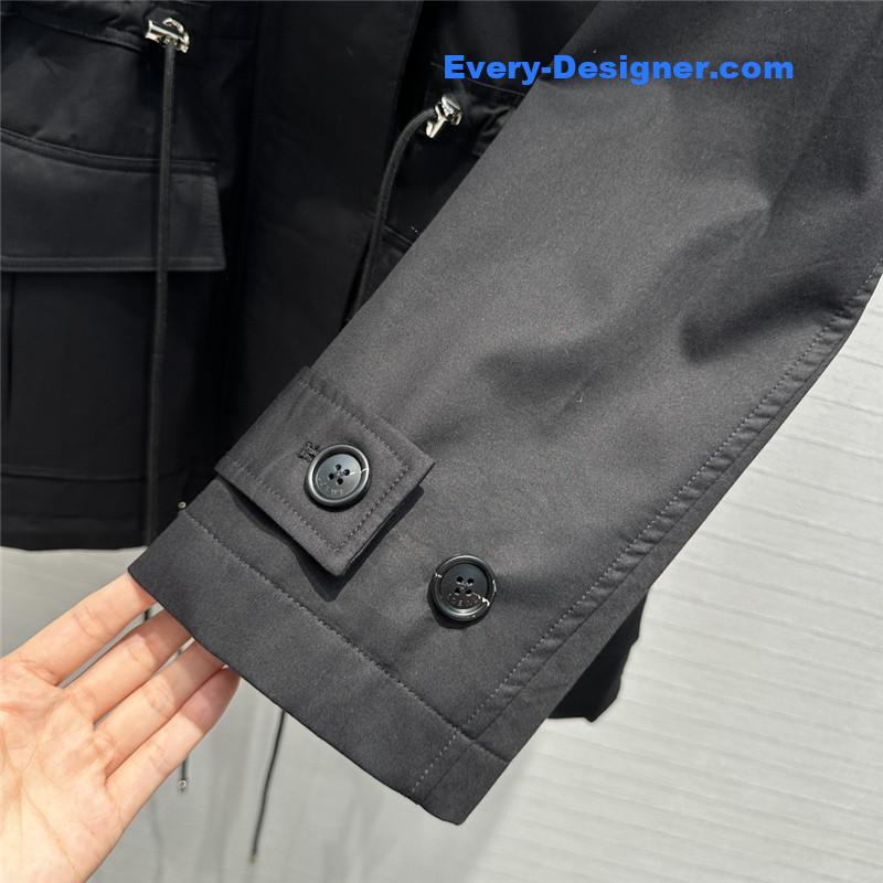 L0ew* stand collar mid-length casual jacket replica d&g clothing