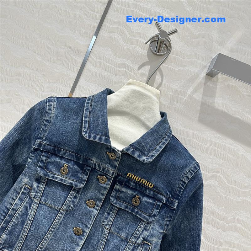 M1um1u lapel jacket replica d&g clothing