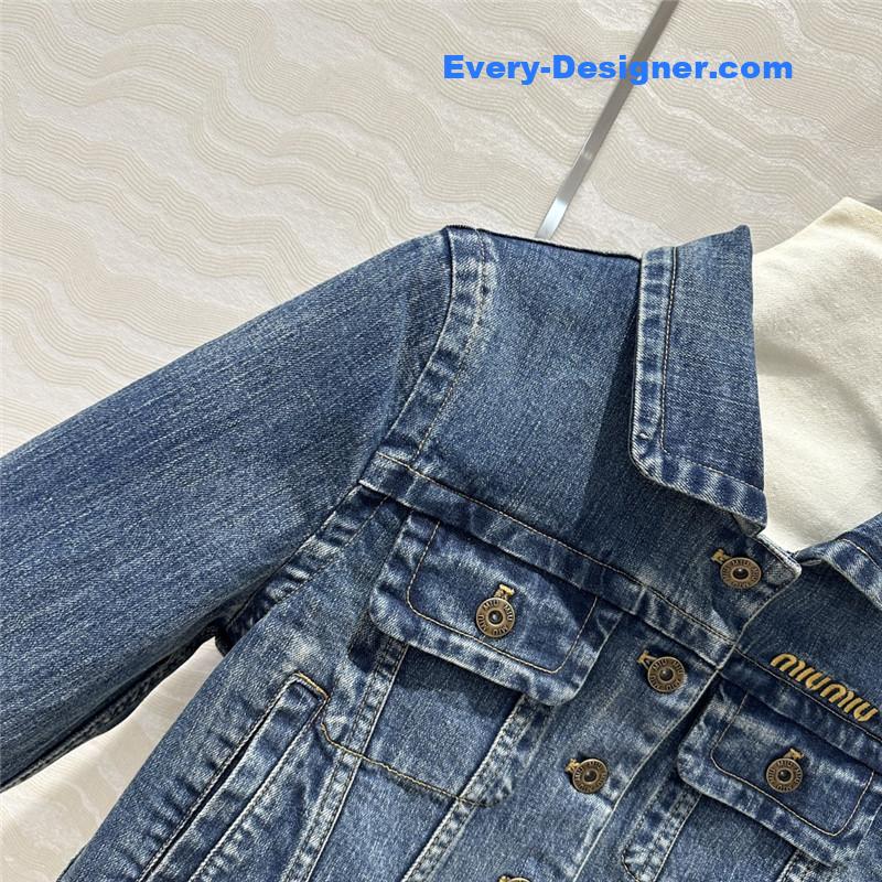 M1um1u lapel jacket replica d&g clothing