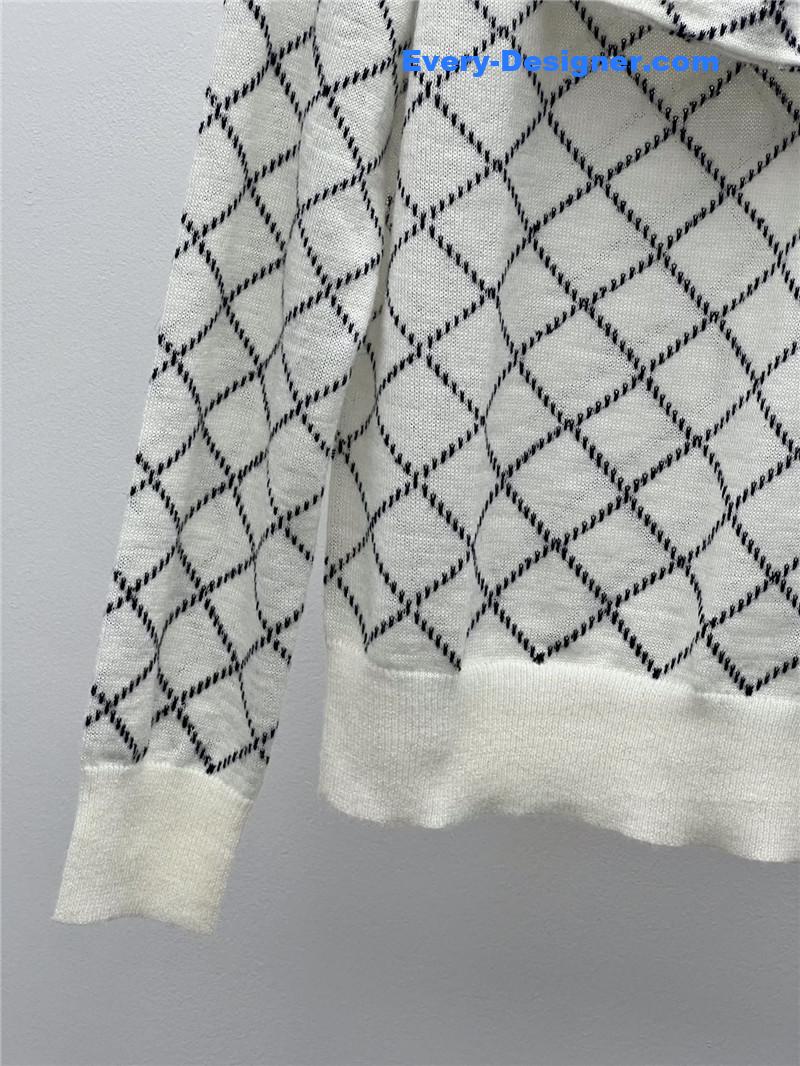 d10r bow D1am0nd sweater replicas clothes