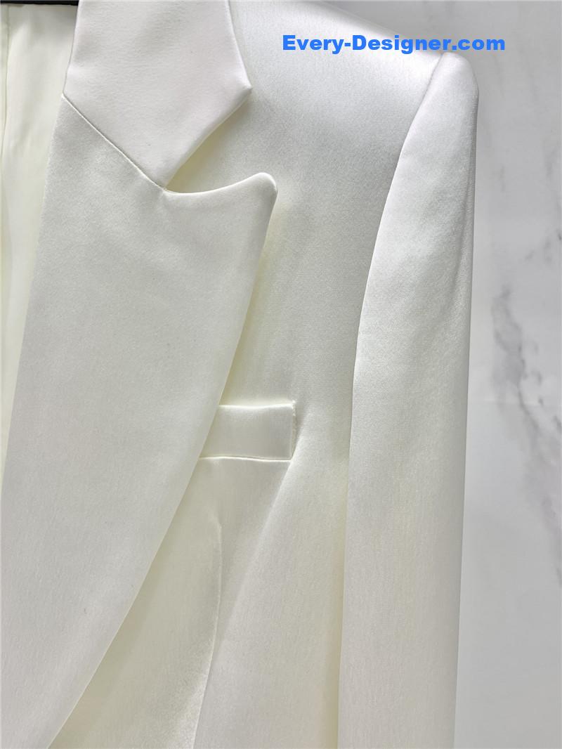 Versace acetate satin suit jacket replica designer clothes