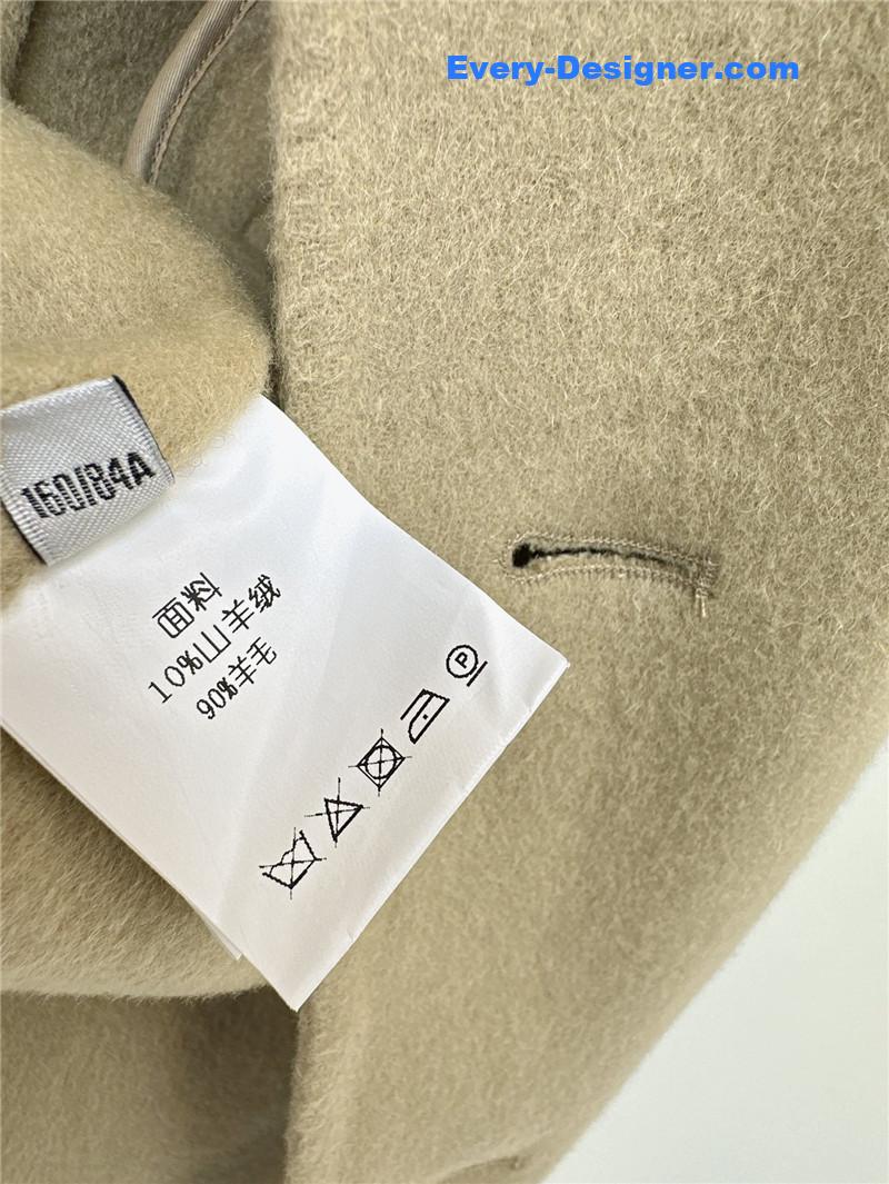 L0r0 P1ana mid-length wool coat replica d&g clothing