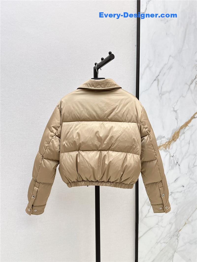 Pra*a bread short down jacket replica clothing sites