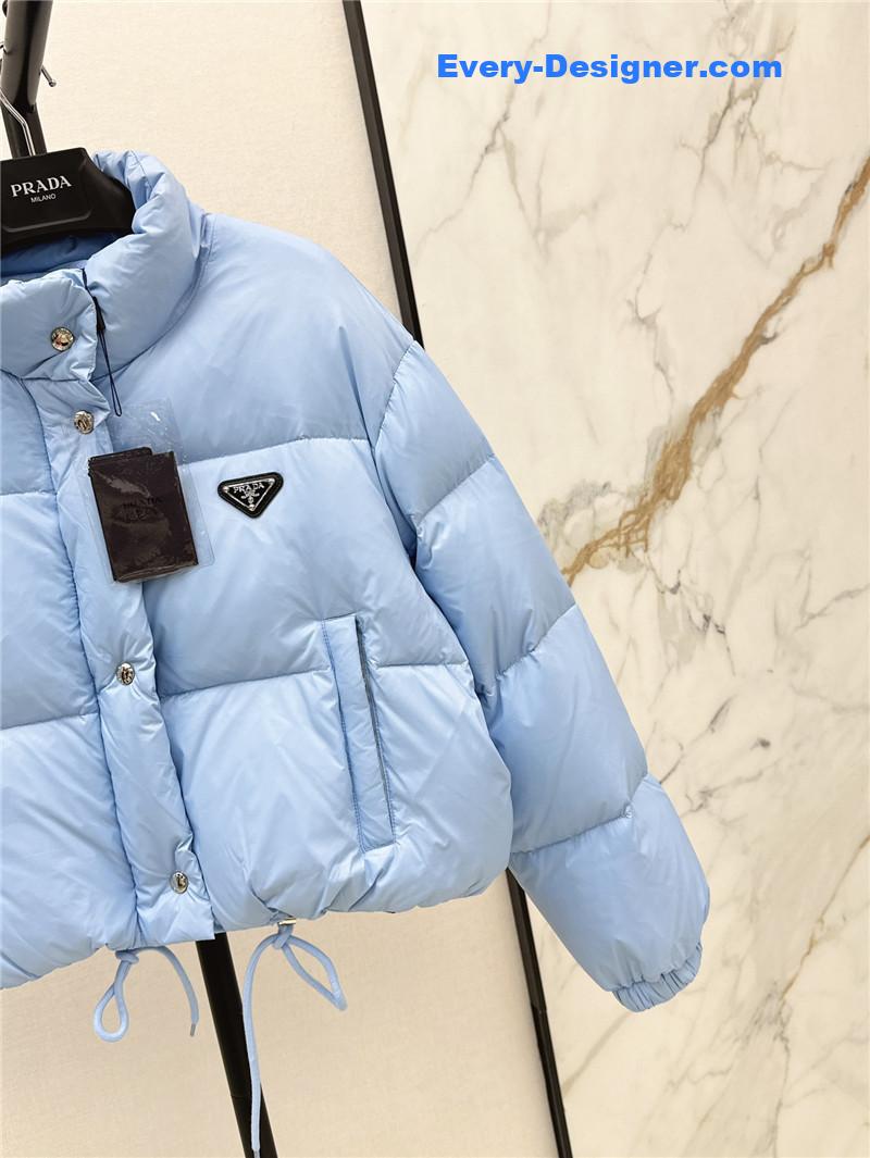 Pra*a bread short down jacket replica clothing sites