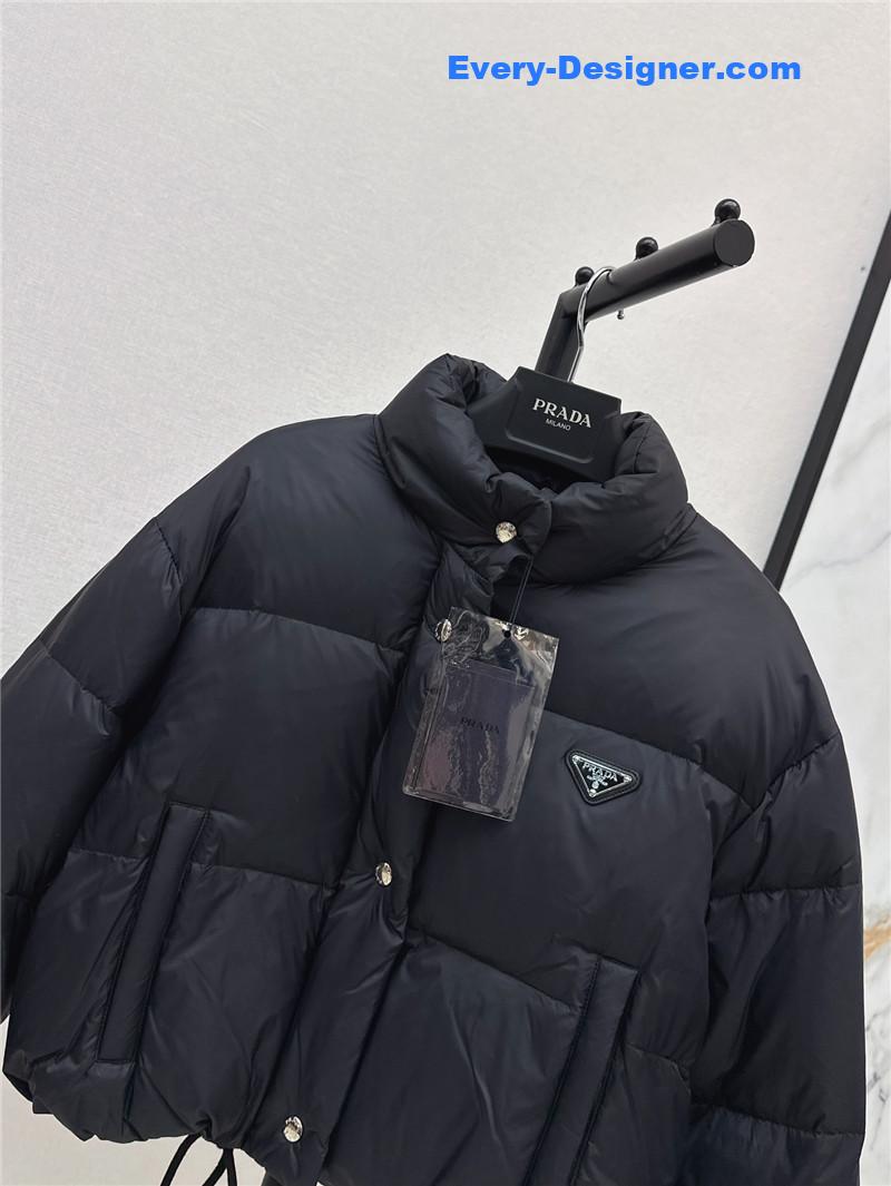 Pra*a bread short down jacket replica clothing sites