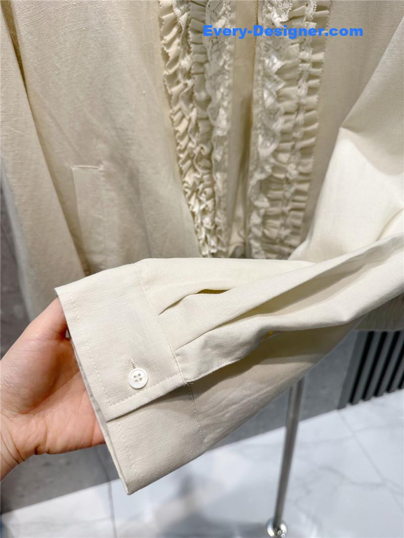 M1um1u loose-fitting jacket replica clothing sites