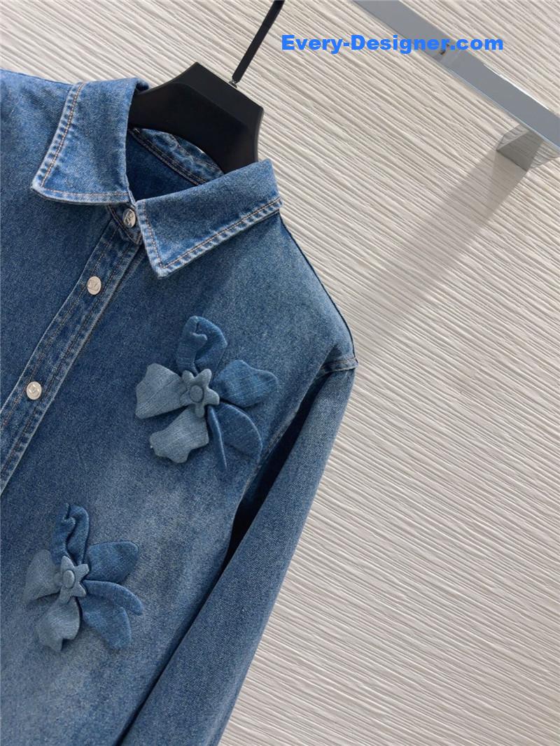 Va1e*ntin0 vintage denim shirt replica d&g clothing